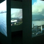 diary of a nomad documentation 9 - video installation by contemporary Native Canadian artist Jude Norris